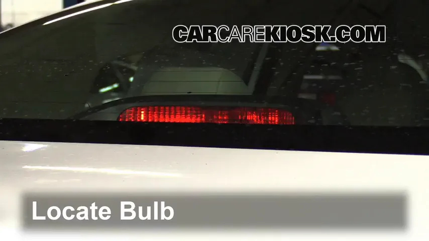 2013 Kia Rio LX 1.6L 4 Cyl. Sedan Lights Center Brake Light (replace bulb)